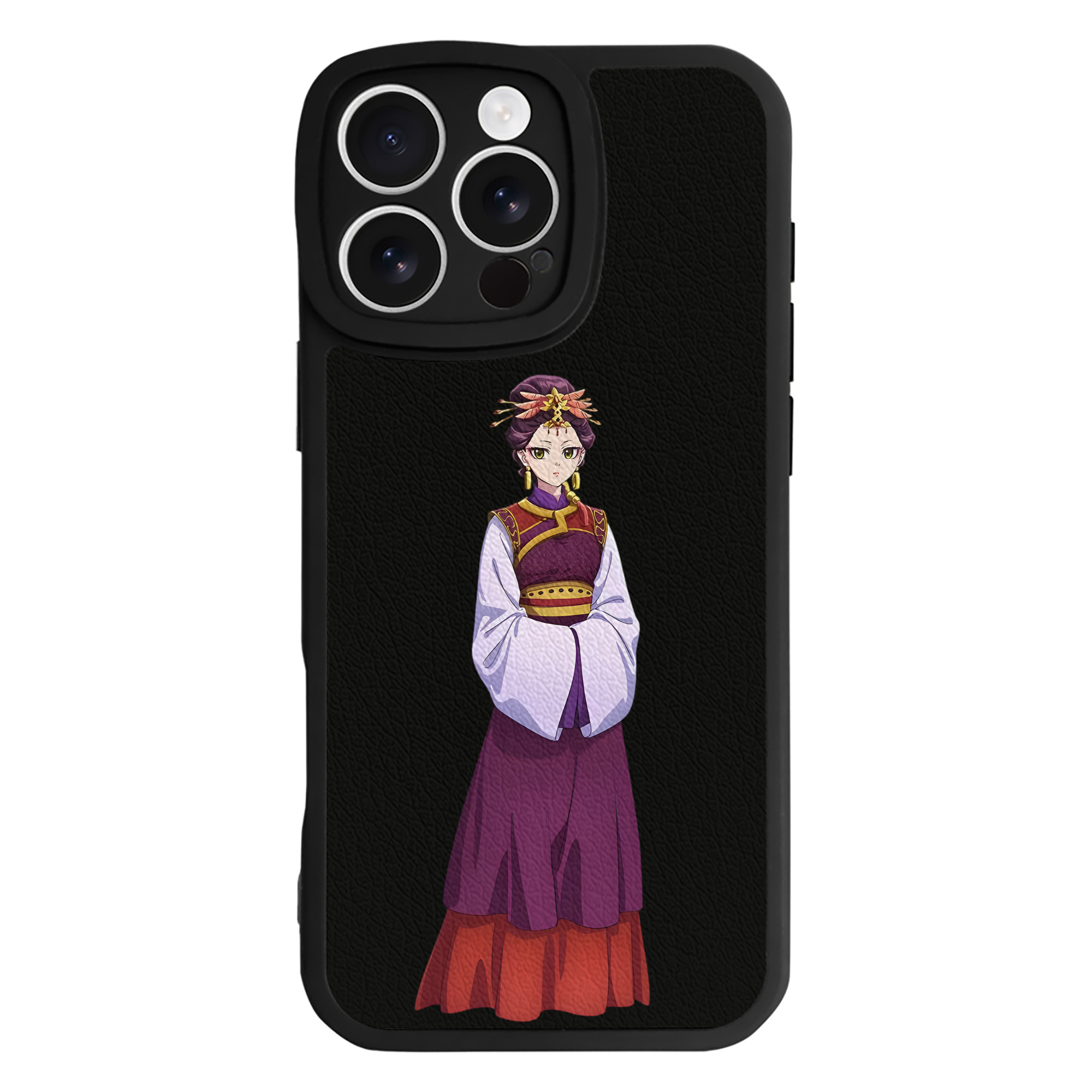 （画像用） 薬屋のひとりごと The Apothecary Diaries 【iPhone 16シリーズ対応】シリコンスマホケース（レザー調） 材質：シリコン